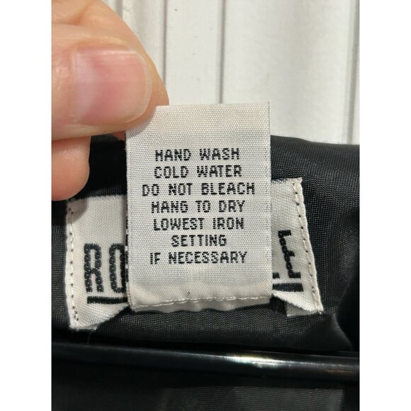 Robbie Bee Womens Black Sleeveless Maxi Dress Decorative Leaf Detail Size 12 - Picture 7 of 8